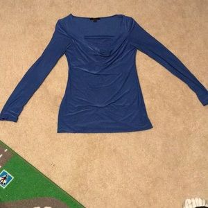 Royal Blue Rayon blouse